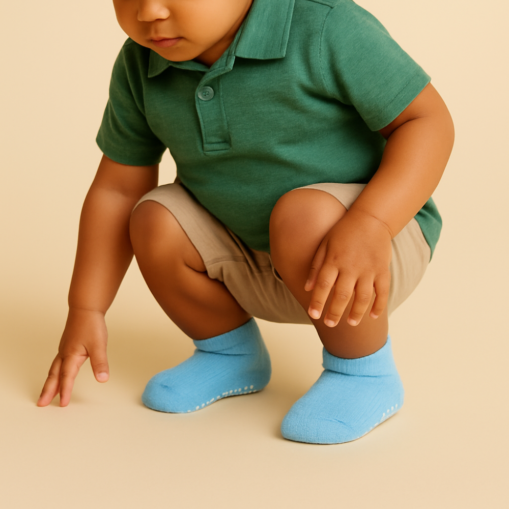 Rutschfeste Socken – Set von 6