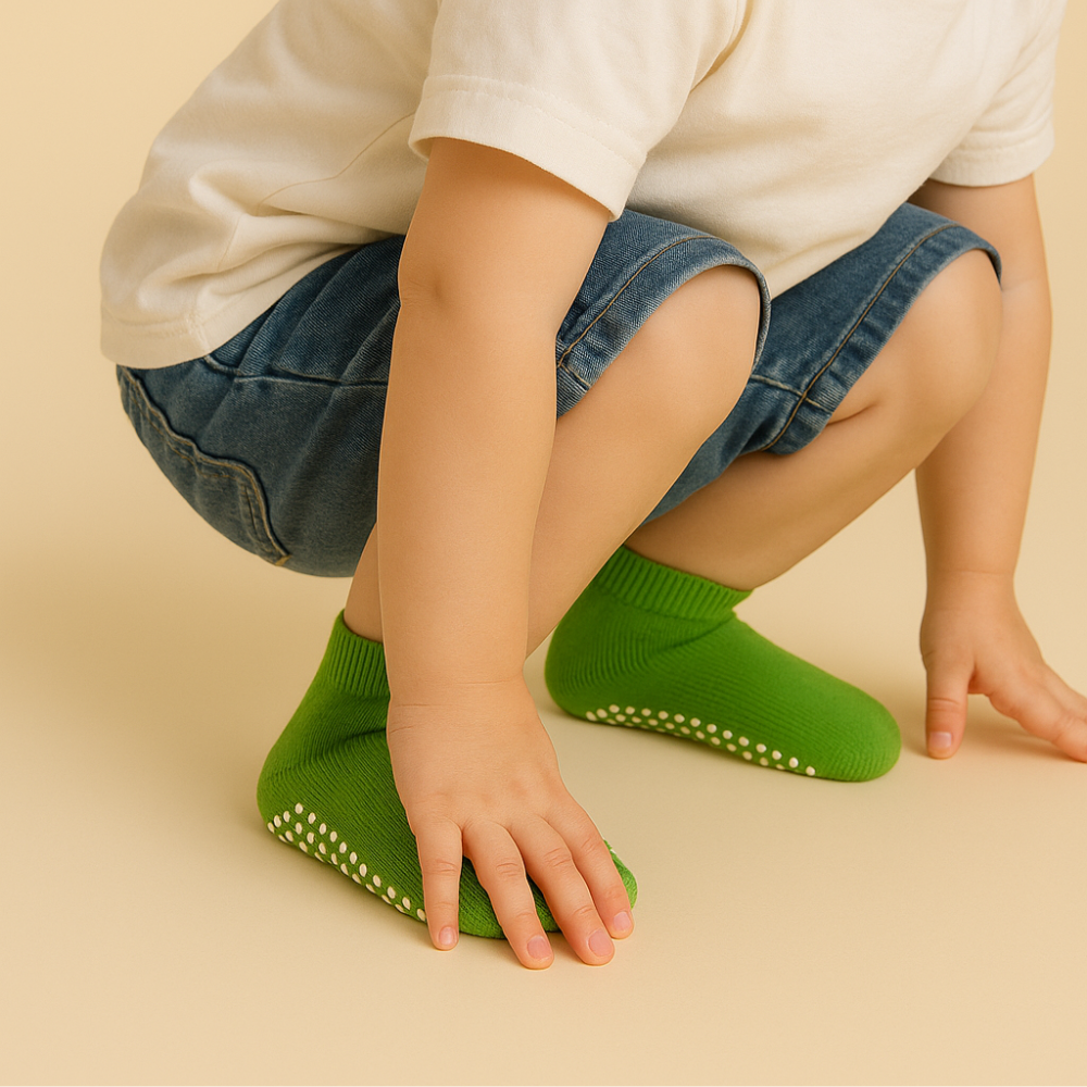 Rutschfeste Socken – Set von 6
